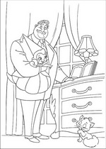 coloring page Princess and the Frog